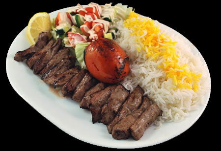 انواع کباب رستوران پاسارگاد شیراز